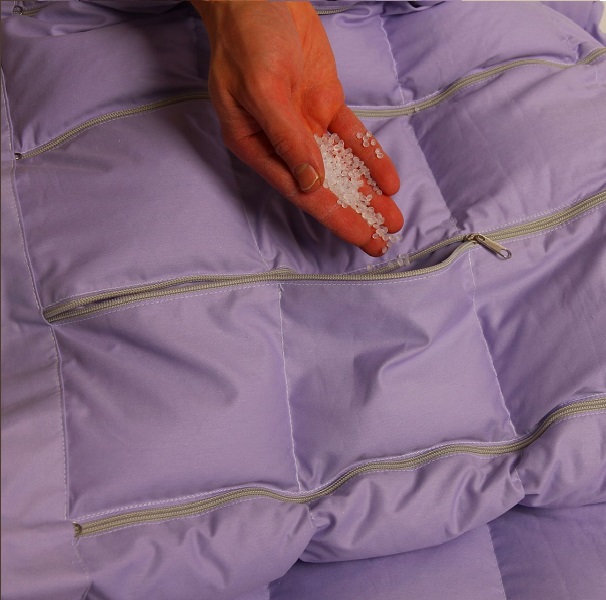  Тяжелое одеяло 115х145см (нерегулируемое по весу) 