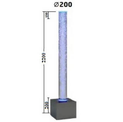 Воздушно-пузырьковая колонна–150/Д20