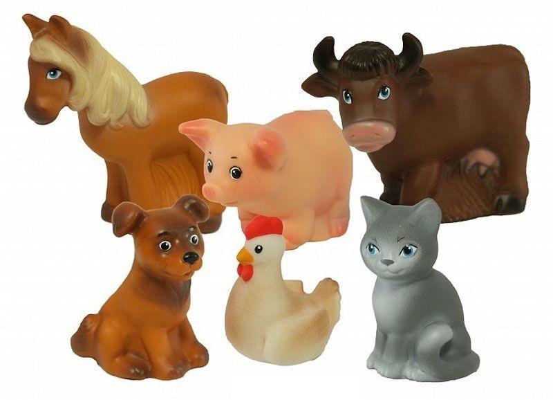 ЮП Комплект игрушек "Домашние животные"